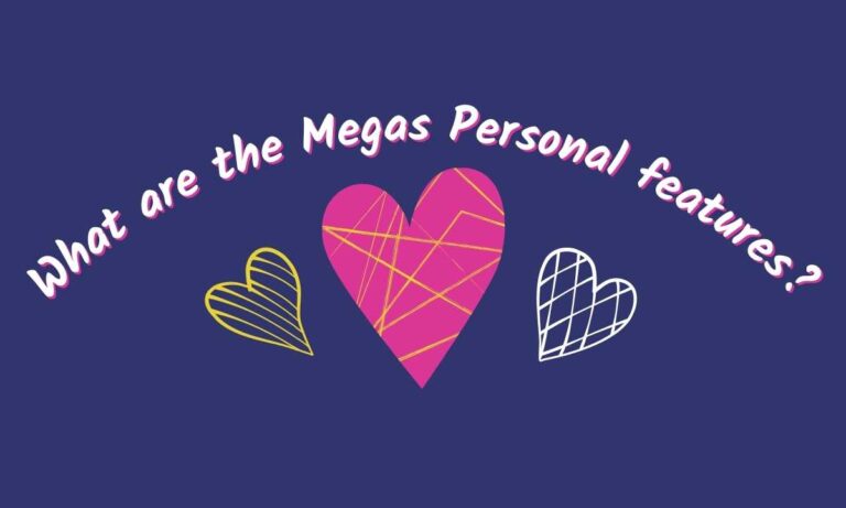 What are the Megas Personal features